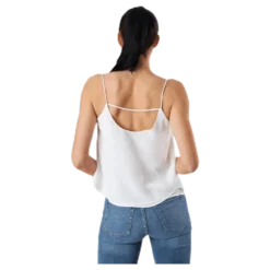 Bodil Slip Top White