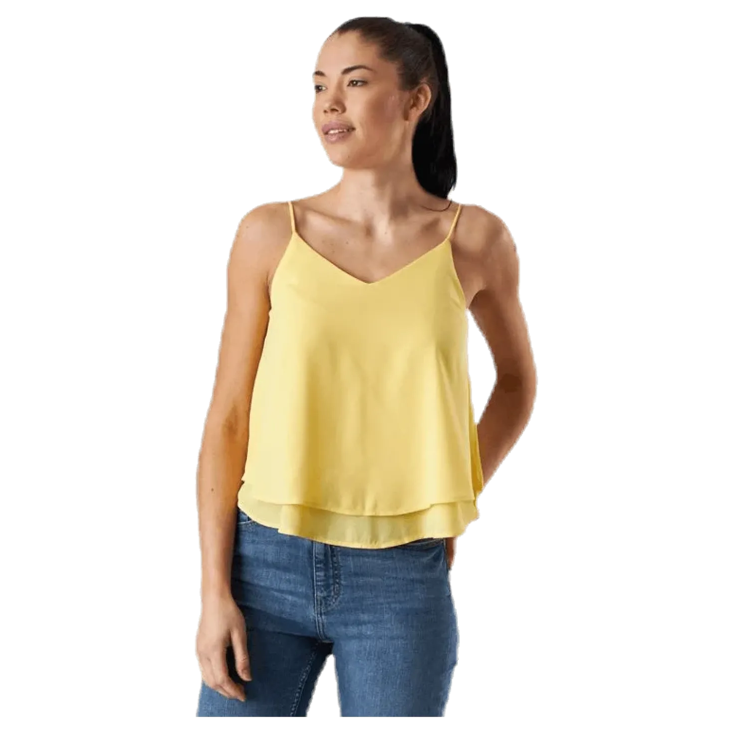Bodil Slip Top Yellow