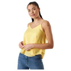 Bodil Slip Top Yellow