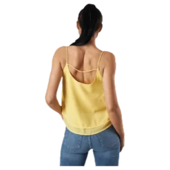 Bodil Slip Top Yellow