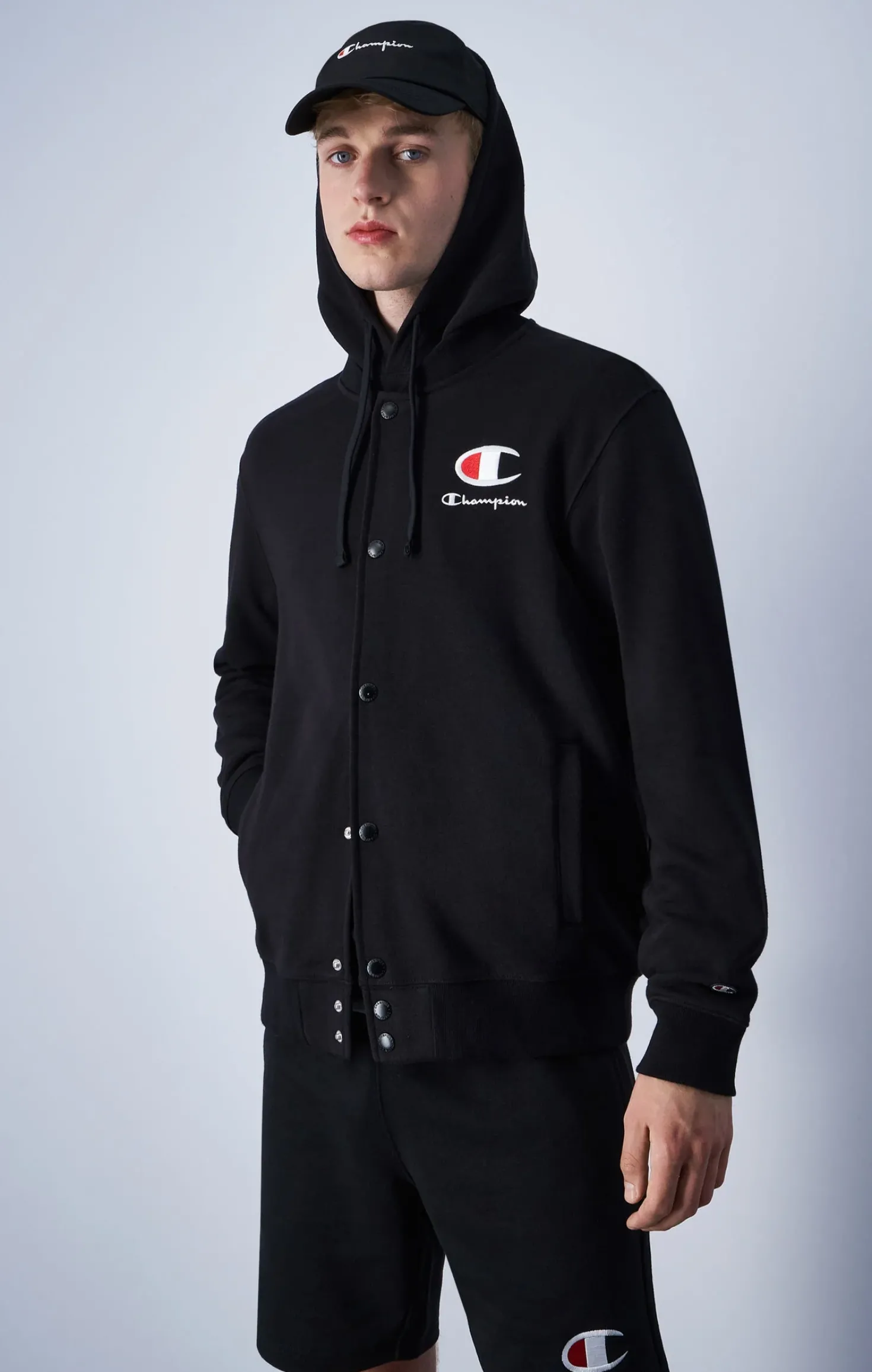 Bomber Sweatshirt Black Beauty