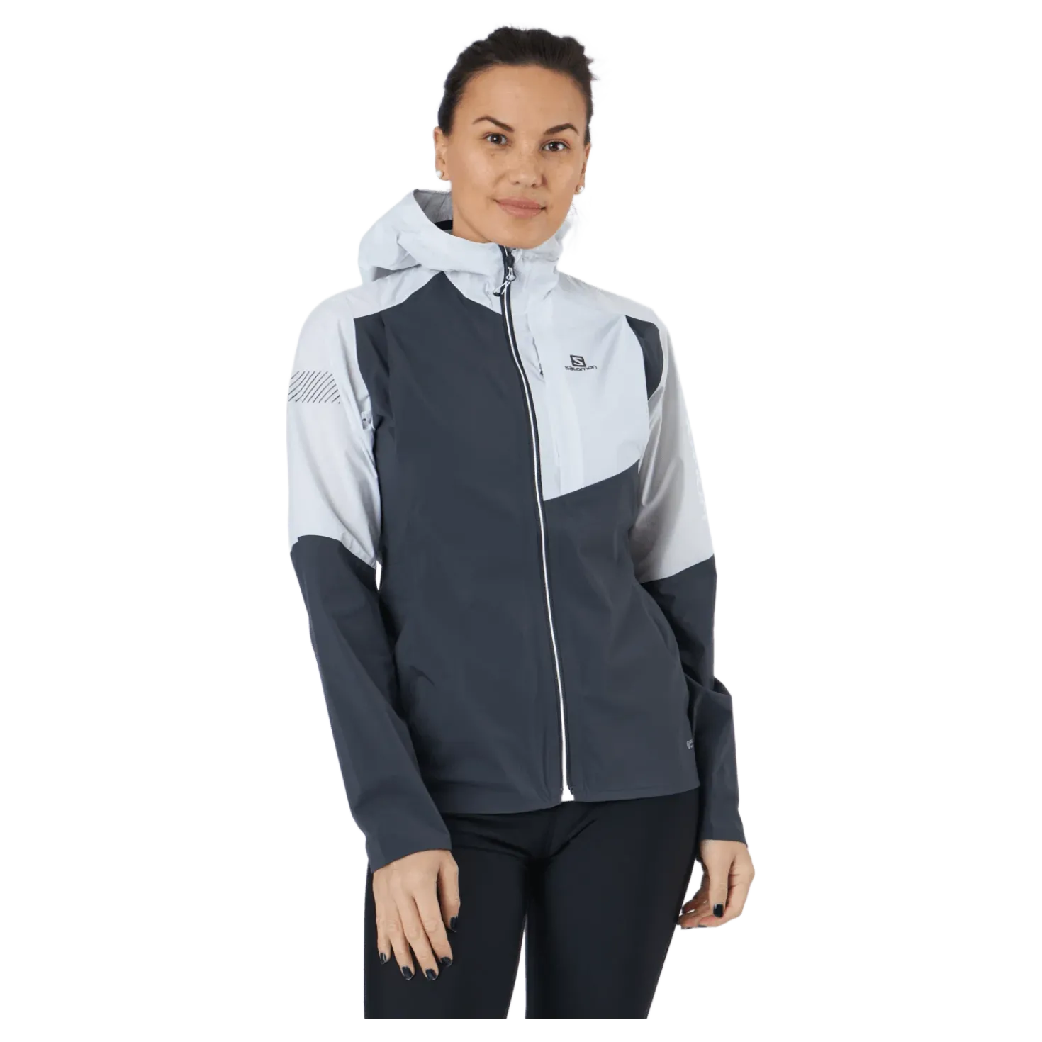 Bonatti Trail Wp Jkt W Ebony/wht