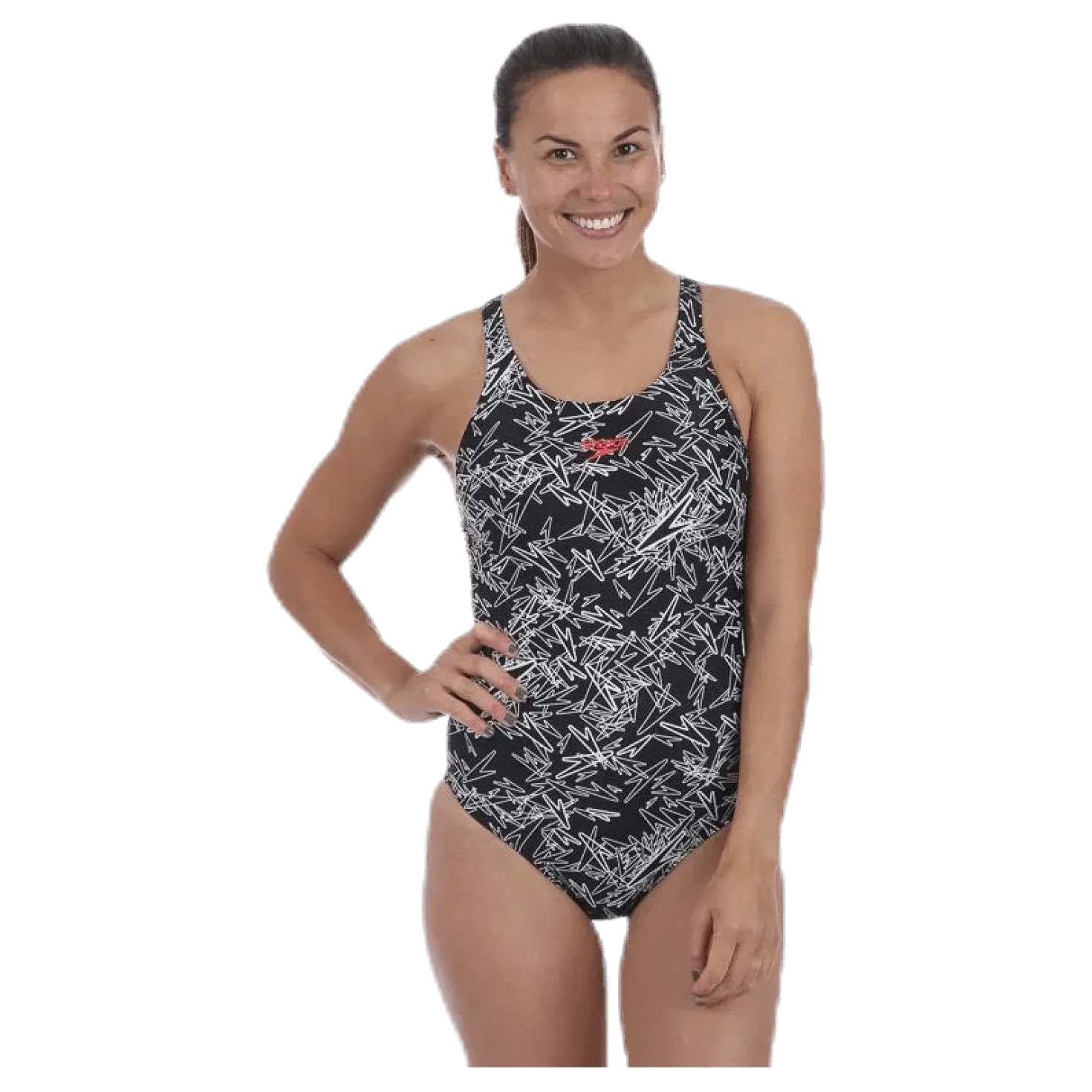 Boom Allover Muscleback White/Black