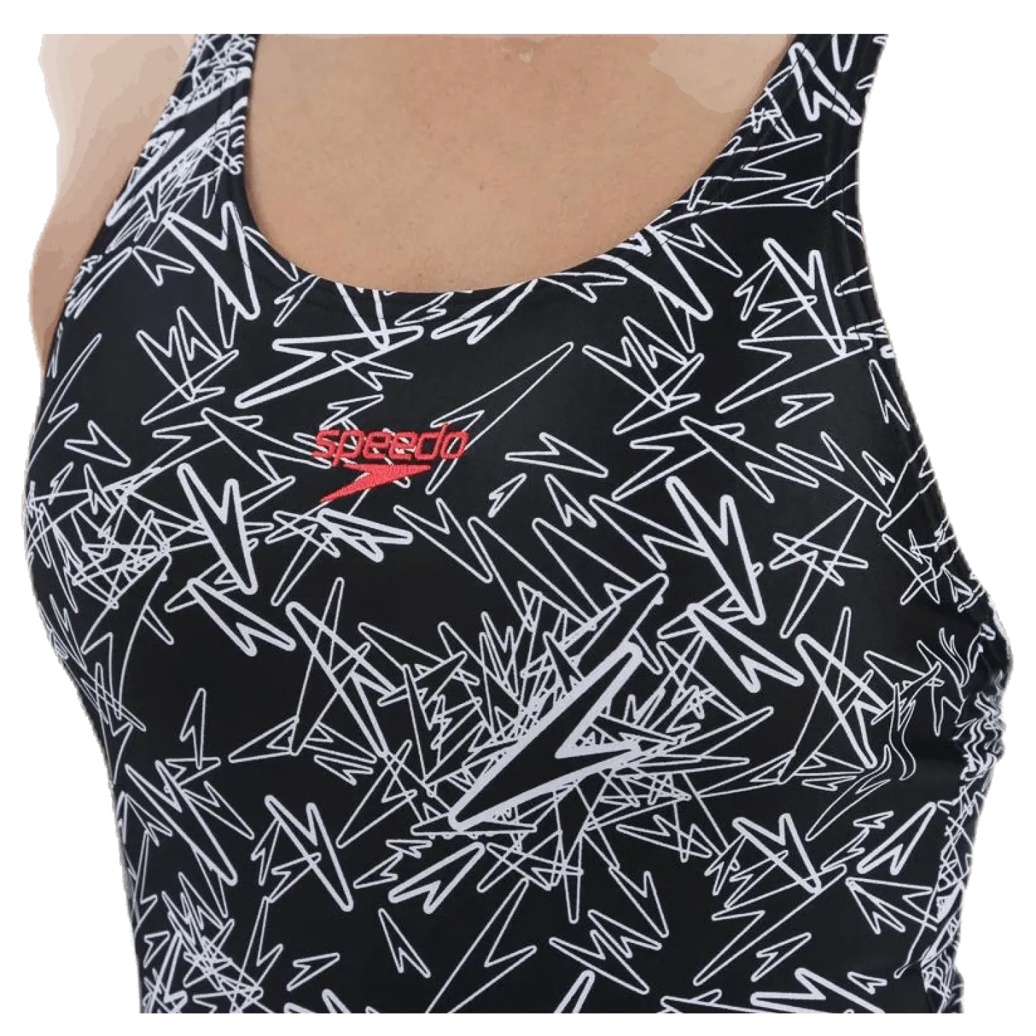 Boom Allover Muscleback White/Black