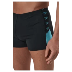 Boom Logo Splice Aquashort Blue/Black