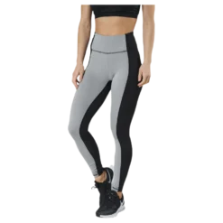 Borg High Waist Two-Tone Grey