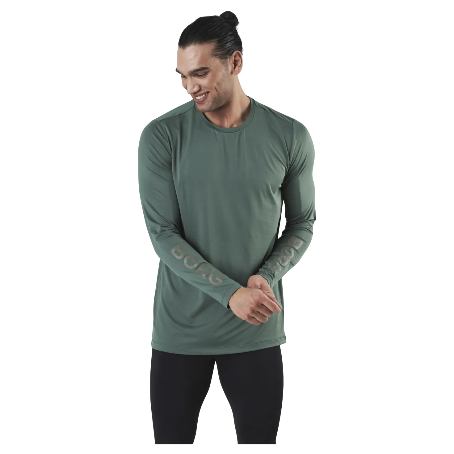 Borg LS Tee Green