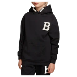 Borg Sport Hoodie Junior Black