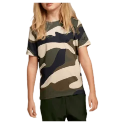 Borg Tee Camo Junior Patterned