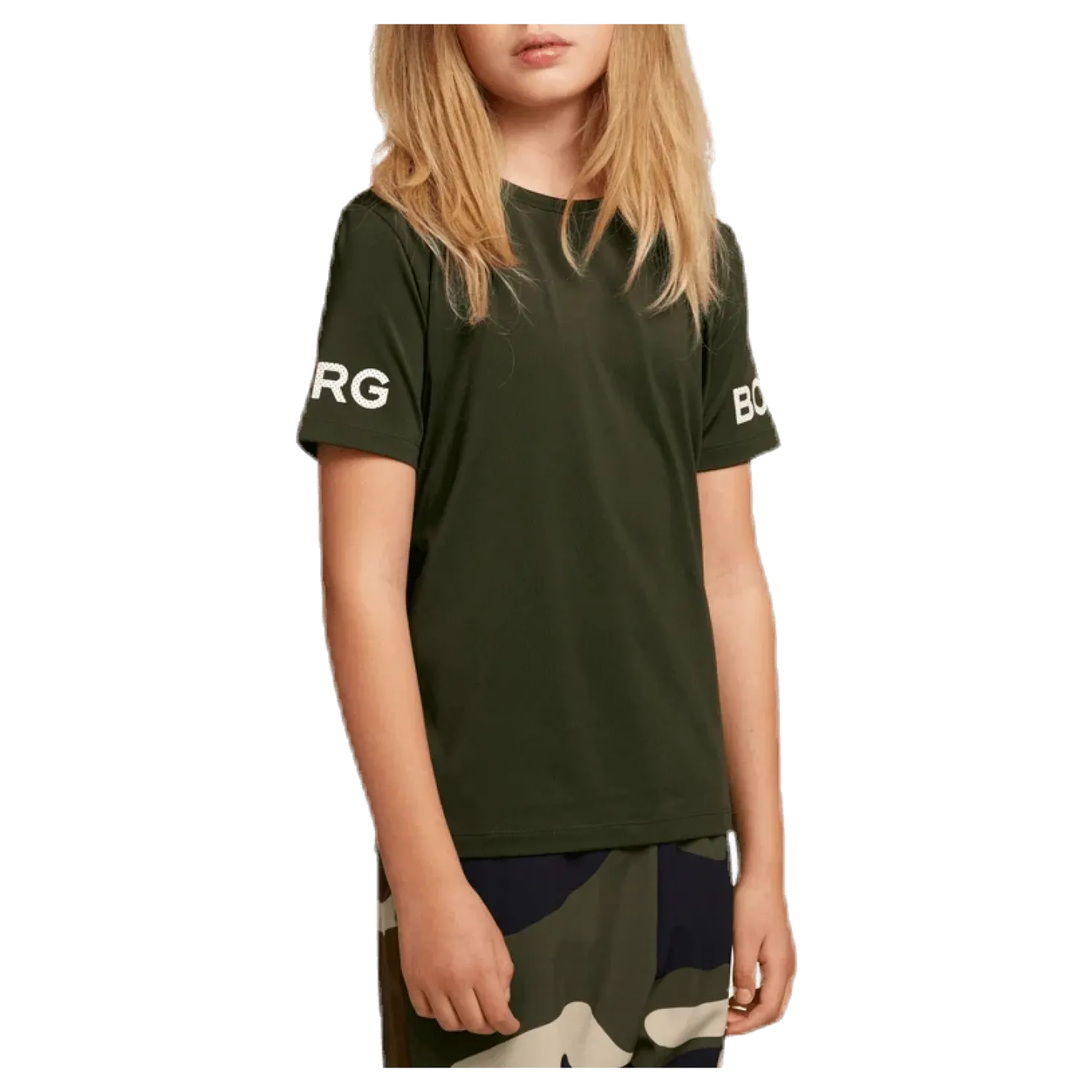 Borg Tee Junior Green