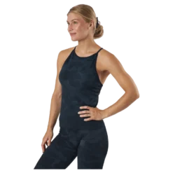 Botanical Strap Tank Botanical Blue