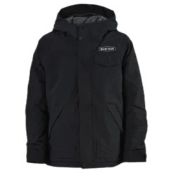 Boys Dugout Jacket Black