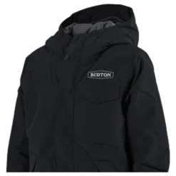 Boys Dugout Jacket Black