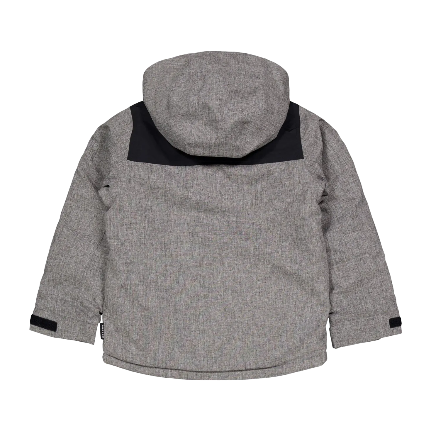 Boys Dugout Jacket Black/Grey