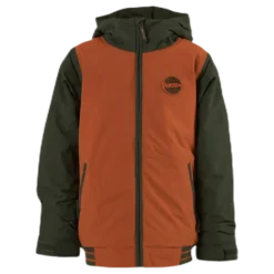 Boys Gameday Jacket Brown/Green