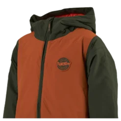 Boys Gameday Jacket Brown/Green
