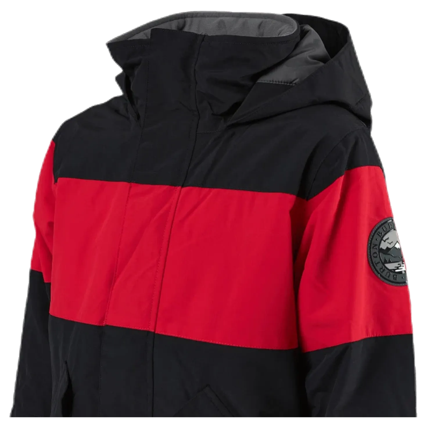 Boys Symbol Jacket Black/Red