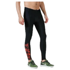 Brace Compression Tights Black/Red