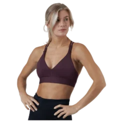 Braid Sports Bra Red