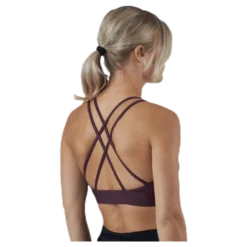 Braid Sports Bra Red