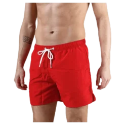 Breeze Long Swim Shorts Red