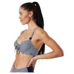 Brighton Unique Wire Bra Blue/White