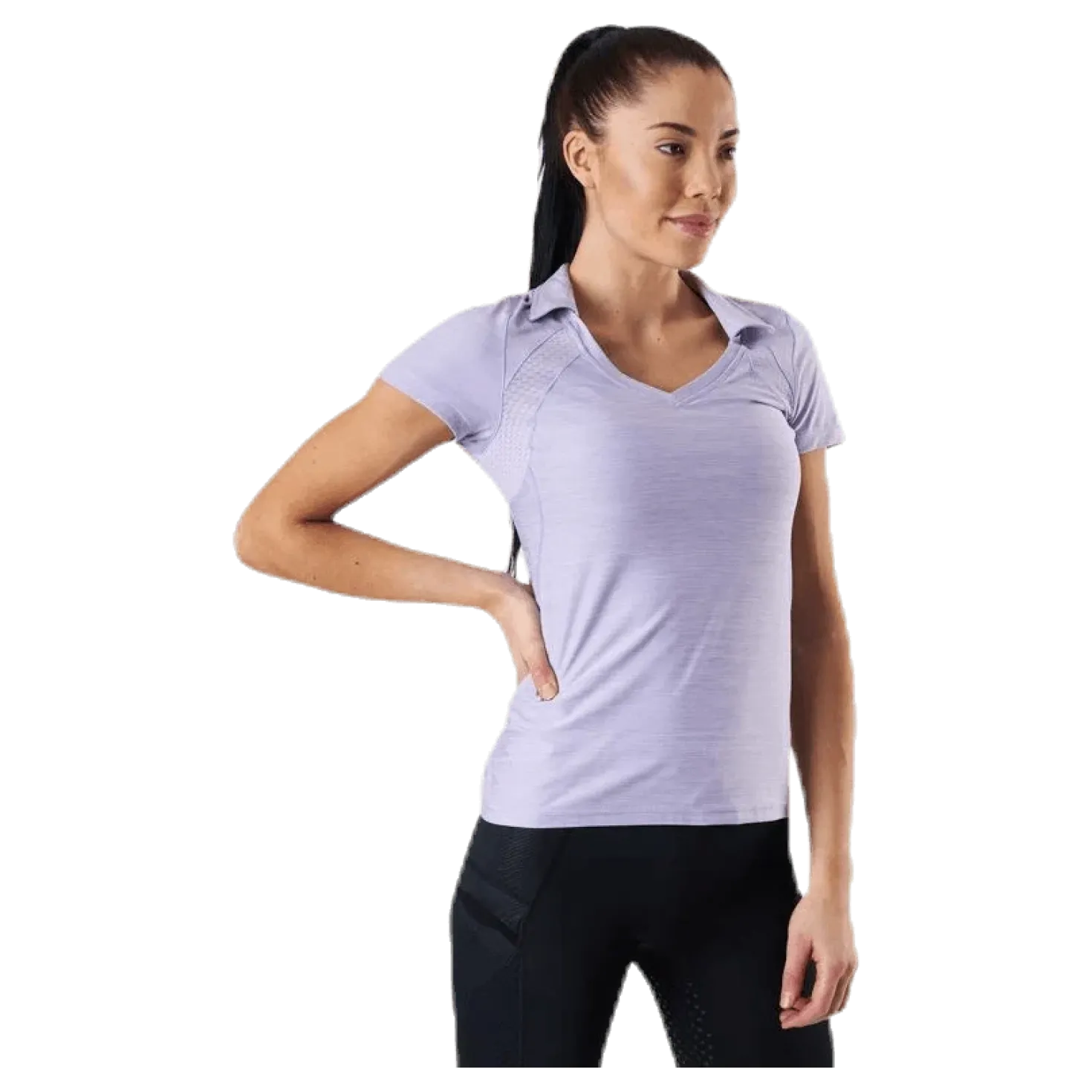 Bright Tech Tee Purple