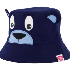 Bucket Hat Bear Blue Small