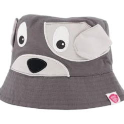 Bucket Hat Dog Grey Small