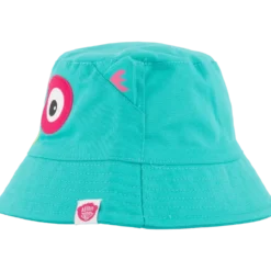 Bucket Hat Owl Turqouise Small