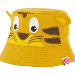 Bucket Hat Tiger Yellow Small