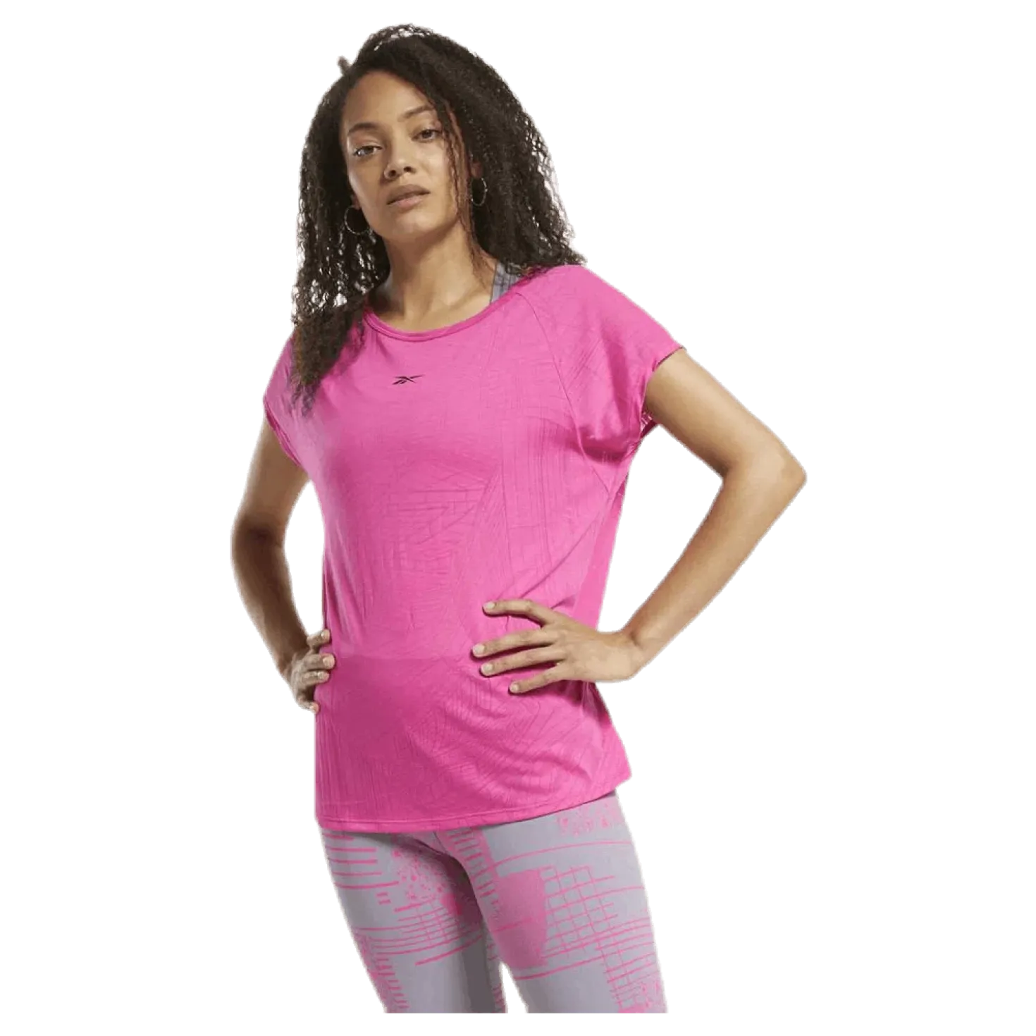 Burnout Tee Pink