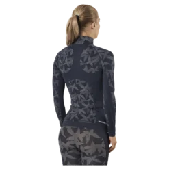Butterfly Half-Zip Shirt Blue