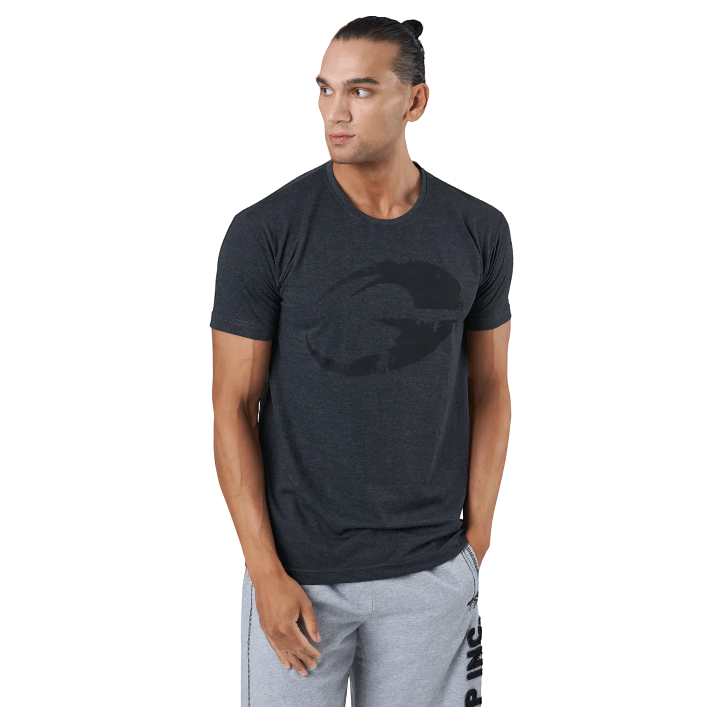 Cadet Tee Dark Grey Melange