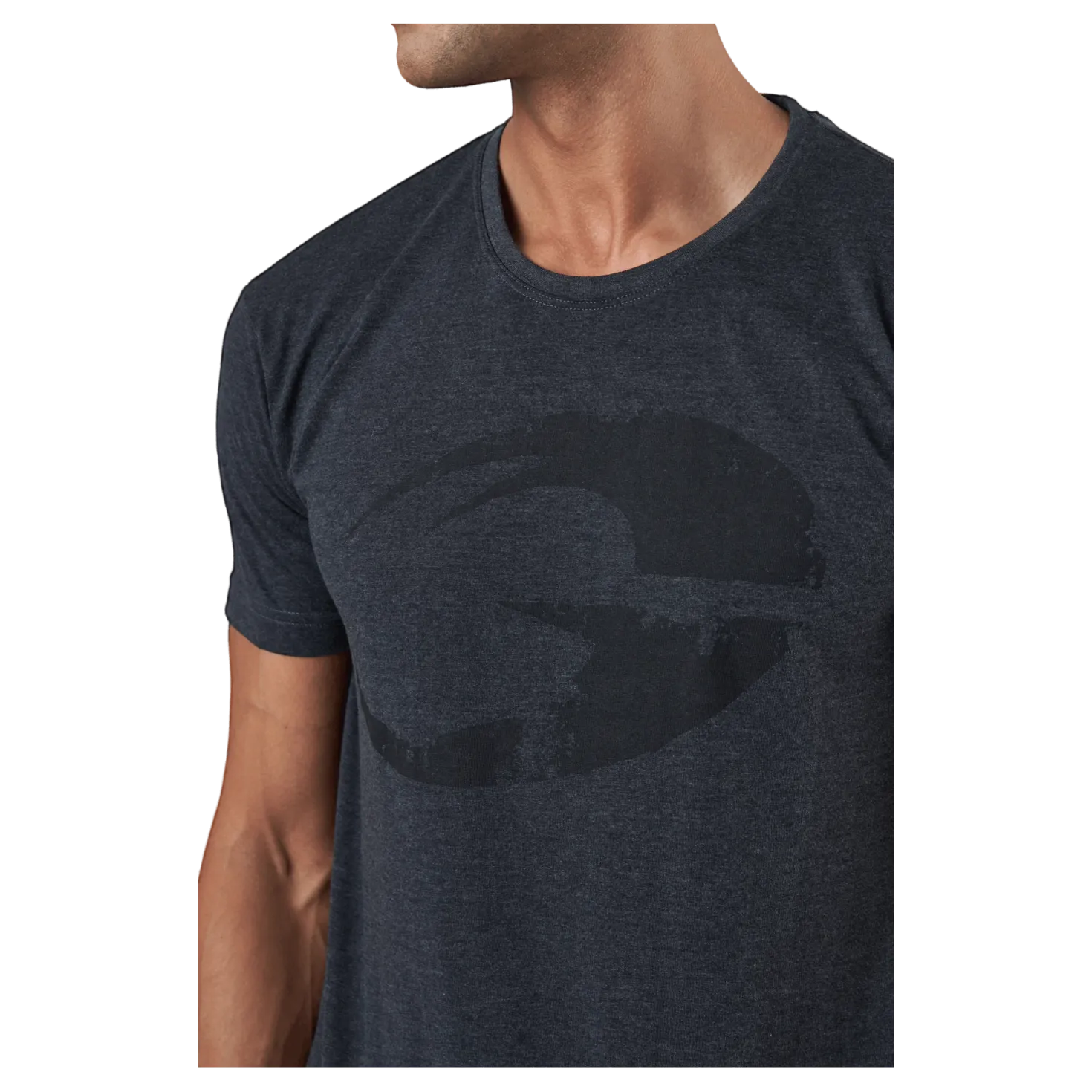 Cadet Tee Dark Grey Melange