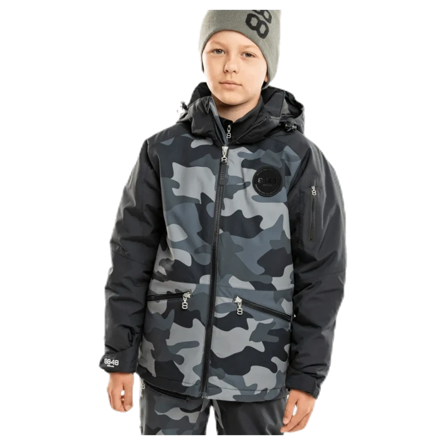Camo Ashton Junior Jacket Patterned