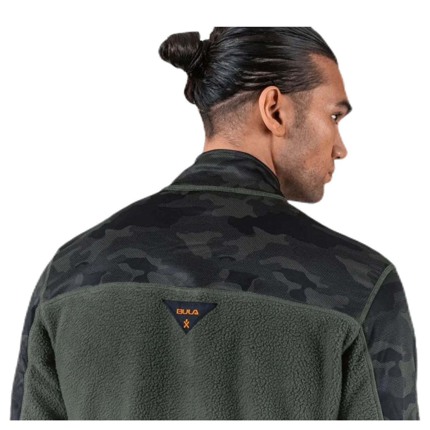 Camo Fleece Jacket Green
