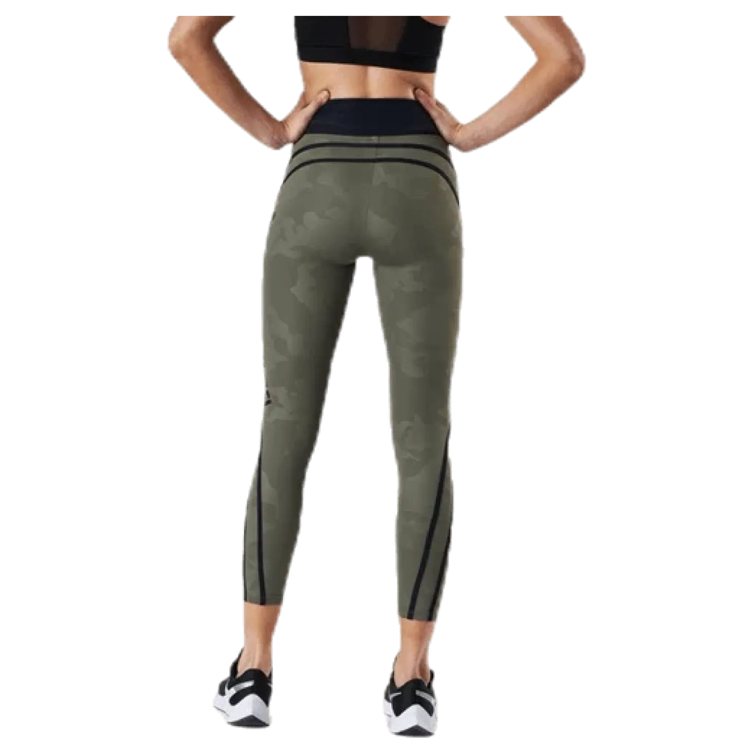 Camo High Tights Patterned/Green