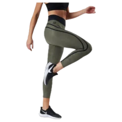 Camo High Tights Patterned/Green