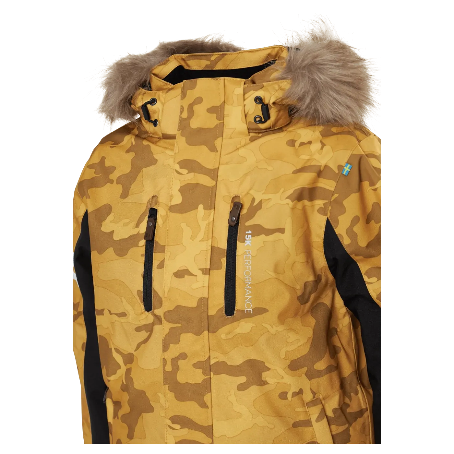Camo Jacket Yellow