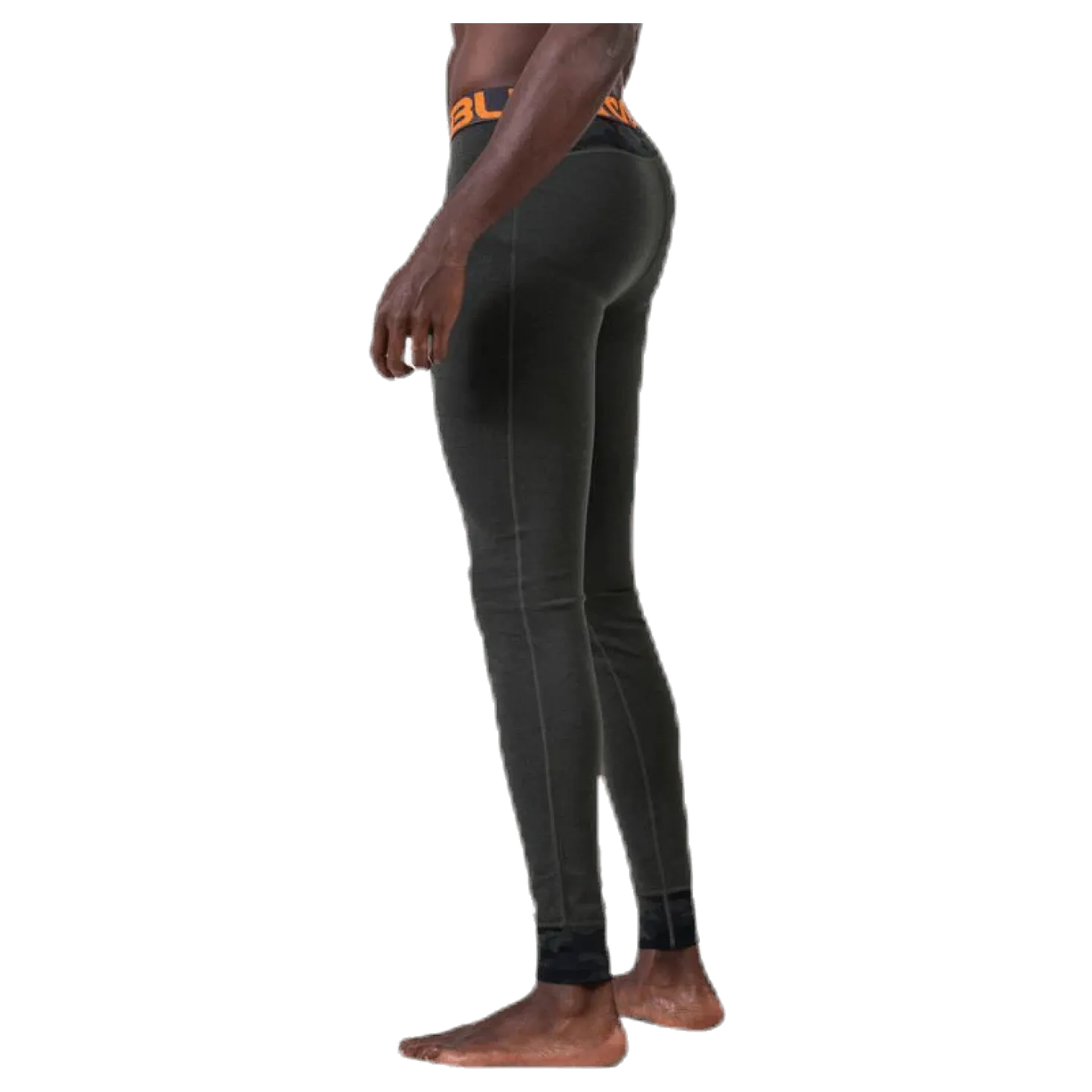 Camo Merino Solid Wool Pants Green