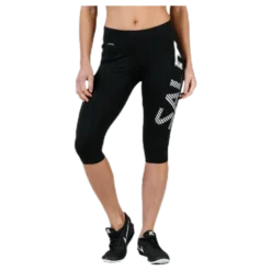 Capri Logo Tights W Black