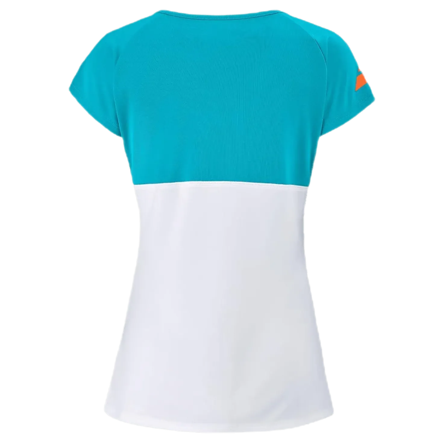 Cap Sleeve Top Play Blue/White