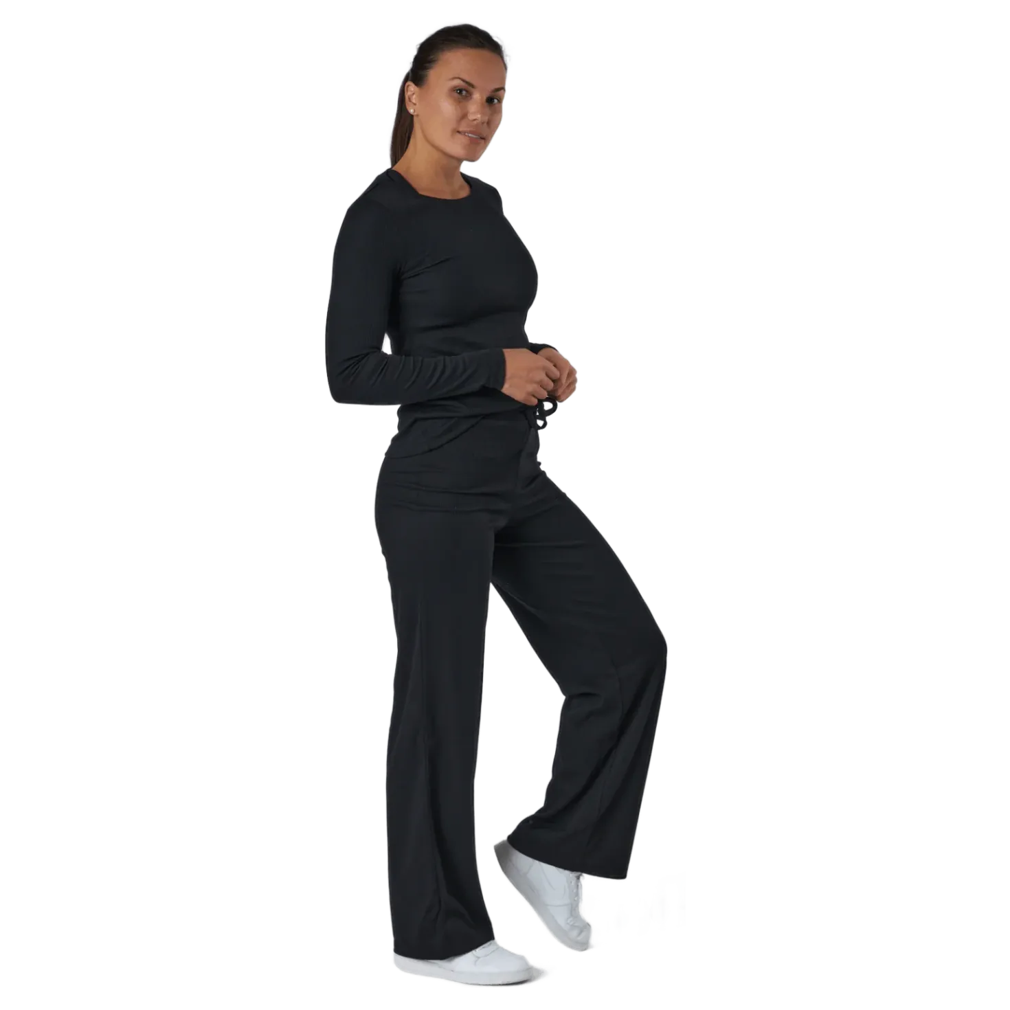 Cara Rib Set Black
