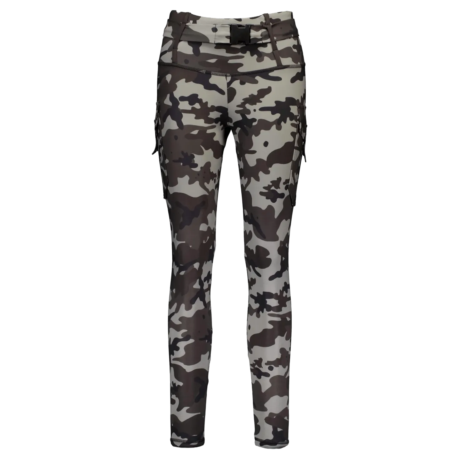 Cargo Camo Stealth Leggings Dark Grey
