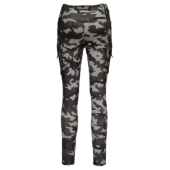 Cargo Camo Stealth Leggings Dark Grey