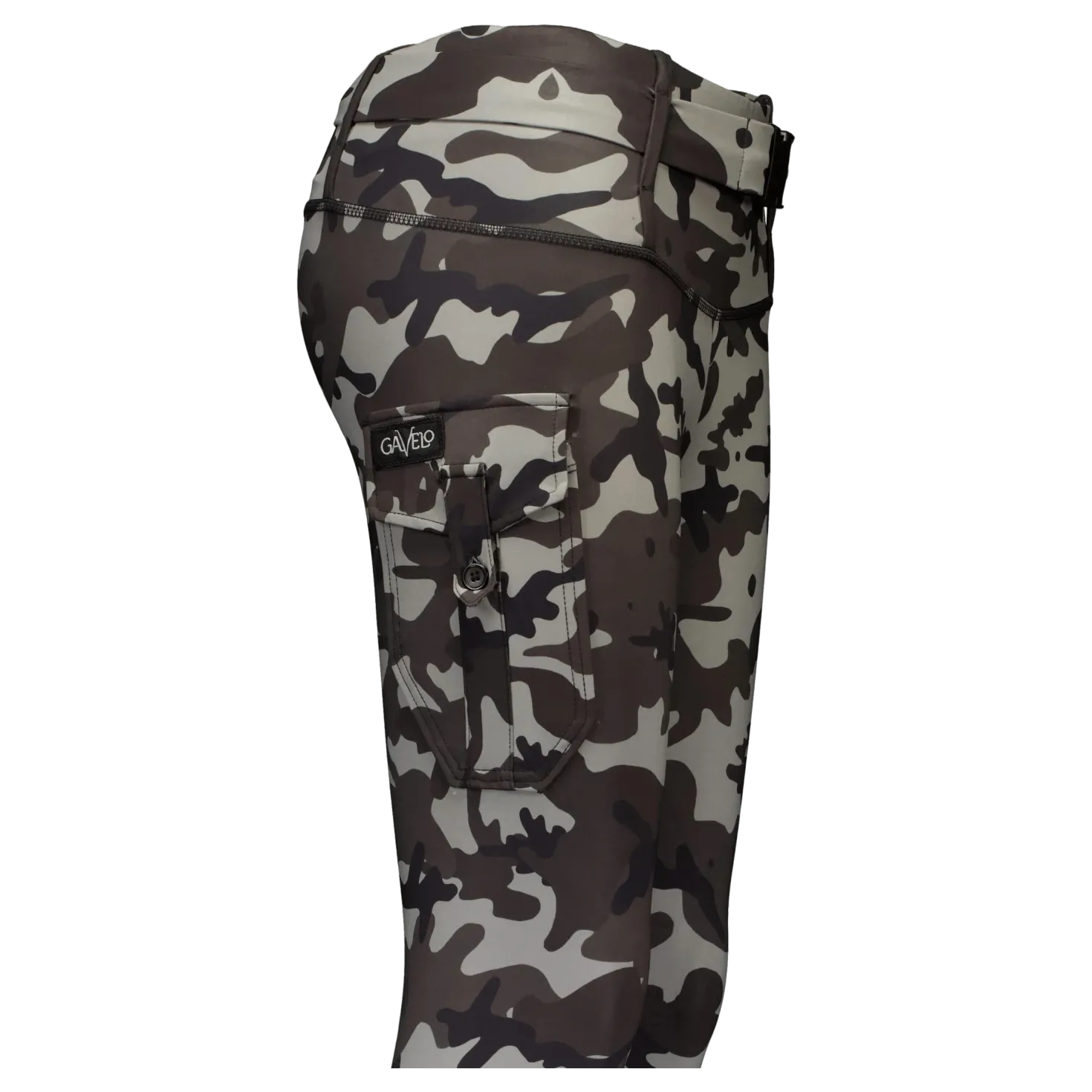 Cargo Camo Stealth Leggings Dark Grey