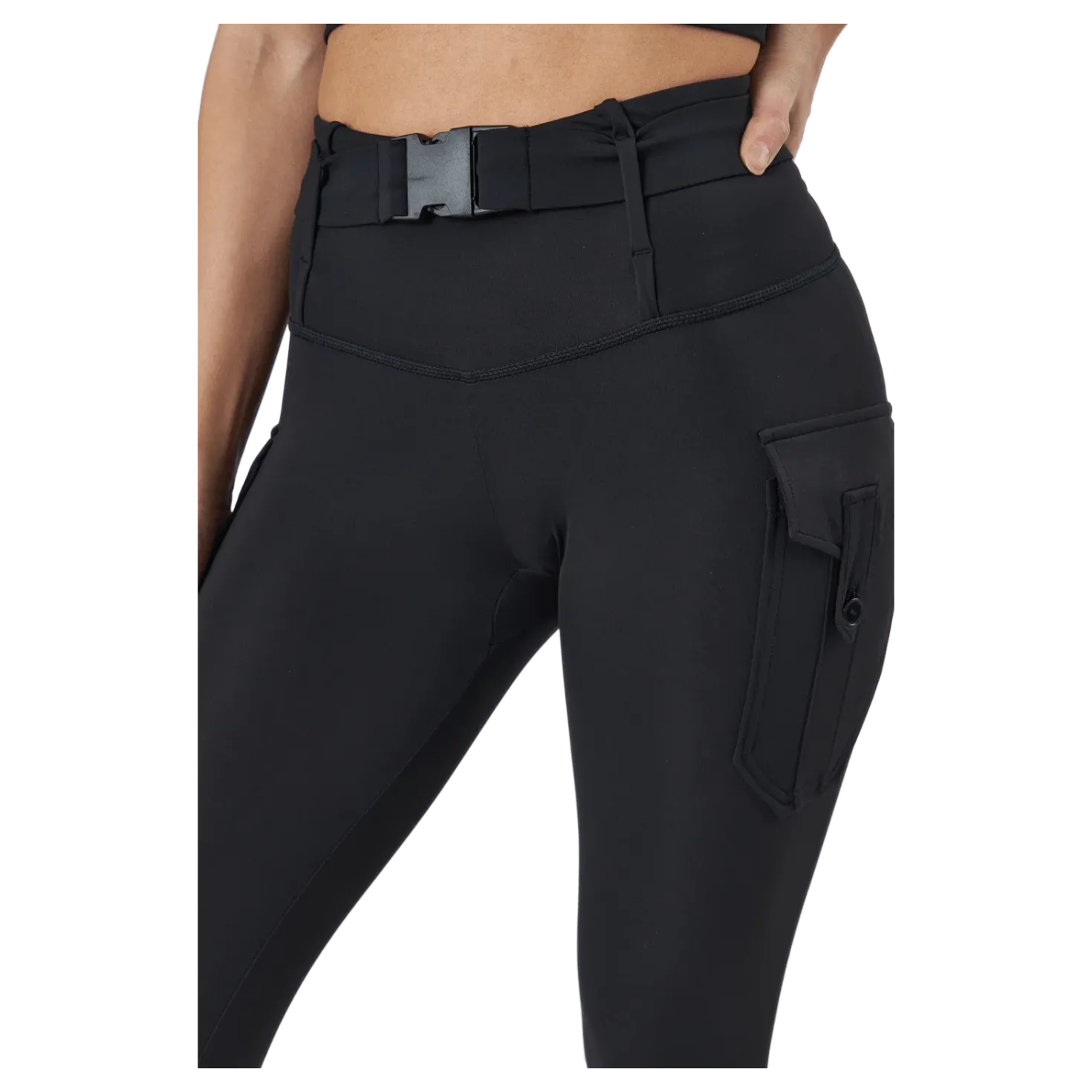 Cargo Leggings Black