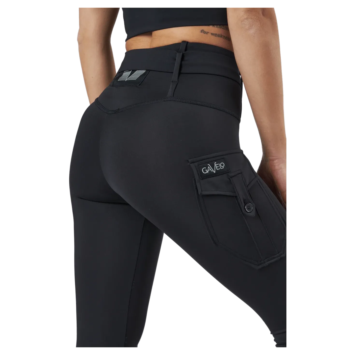 Cargo Leggings Black