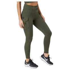 Cargo Leggings Military Green